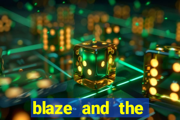 blaze and the monster machines logo font